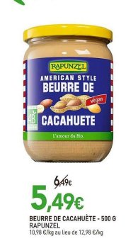 CACAHUETE RAPUNZEL 500 G