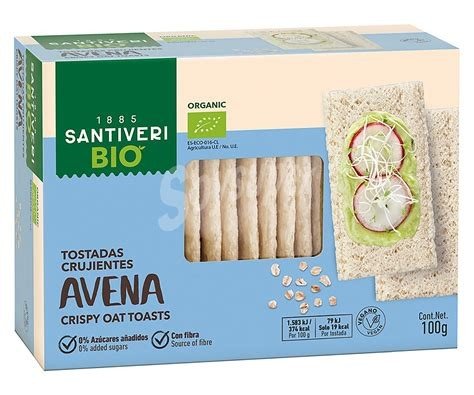 TOSTADAS AVENA ALARGADAS SANTIVERI