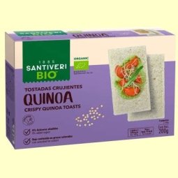 TOSTADAS LIGERAS QUINOA 2 UDS SANTIVERI