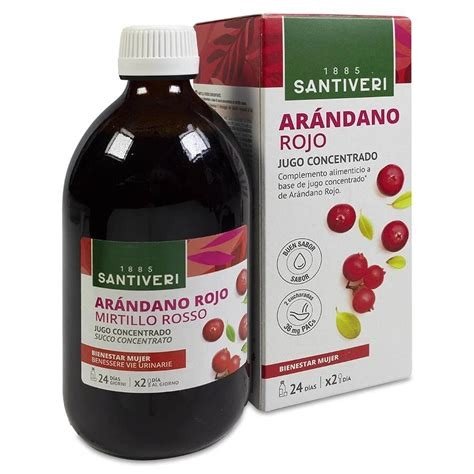 ARANDANO ROJO CONCENTRADO 490ML SANTIVERI