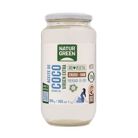 ACEITE COCO 800 GR NATURGREEN