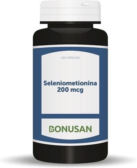 SELENIO METIONINA 120 CAPSULAS  BONUSAN