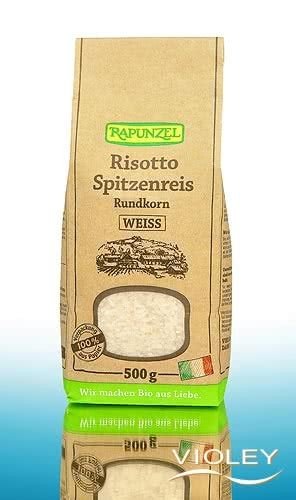 ARROZ LECHE DE GRANO REDONDO BLANCO RAPUNZEL 500 G