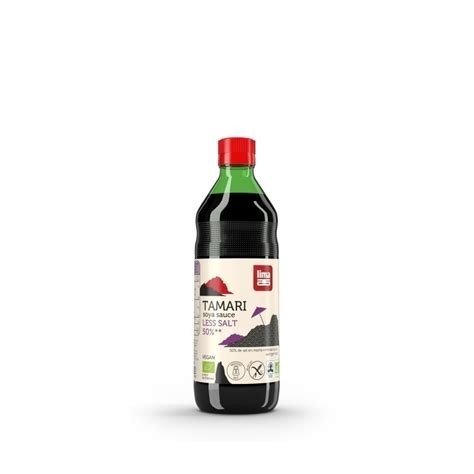 TAMARI 25% MENOS SAL 250 ML LIMA