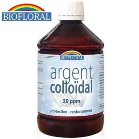 PLATA COLOIDAL 20 PPM 500 ML BIOFLORAL