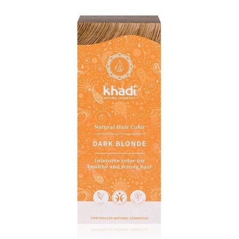 TINTE RUBIO OSCURO/CENIZA ECO 100G KHADI