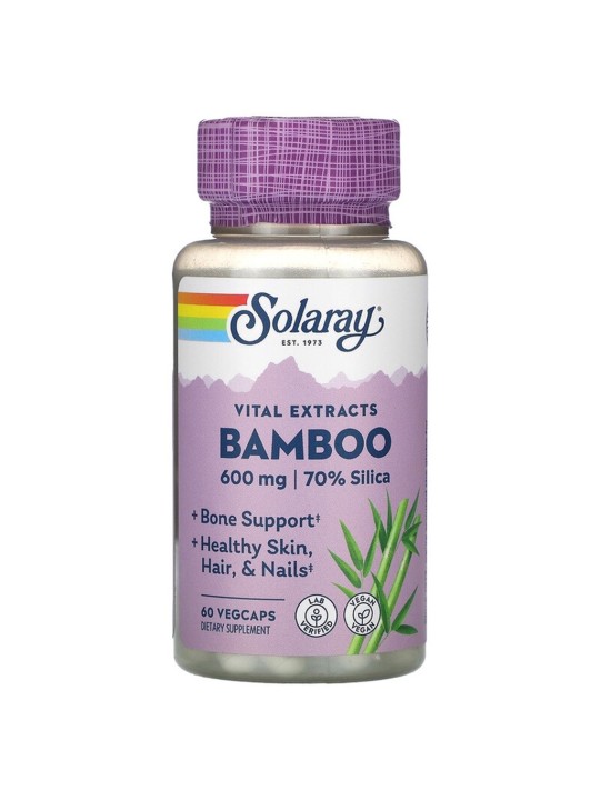 BAMBOO 600MG 60CAPS SOLARAY