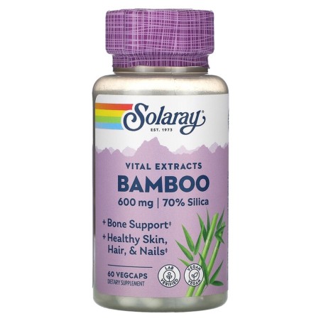BAMBOO 600MG 60CAPS SOLARAY