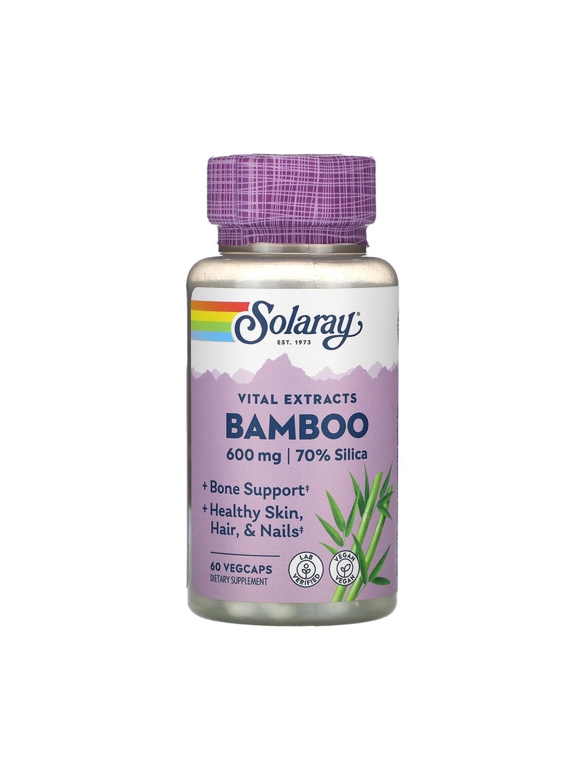 BAMBOO 600MG 60CAPS SOLARAY