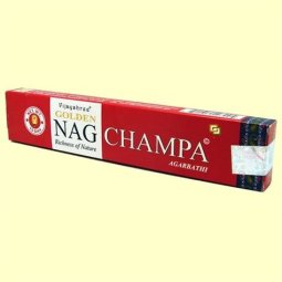 INCIENSO GOLDEN NAG CHAMPA ROJO AGARBATHI 15GR
