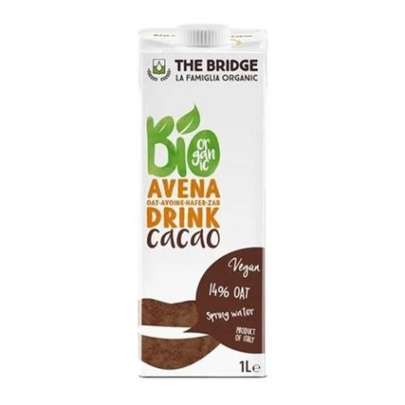 BEBIDA AVENA Y CHOCOLATE THE BRIDGE 1 L