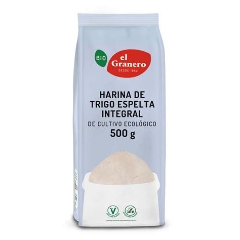 HARINA ESPELTA INTEGRAL BIO 500 GR EL GRANERO