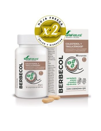 BERBECOL SORIA NATURAL 30 COMPRIMIDOS