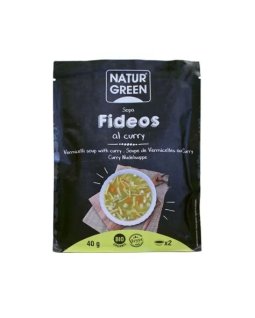 SOPA FIDEOS AL CURRY NATURGREEN