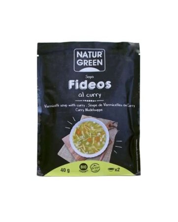 SOPA FIDEOS AL CURRY NATURGREEN