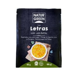SOPA LETRAS C/ VERDURAS NATURGREEN