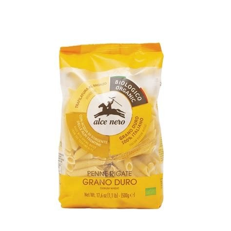 PENNE TRIGO DURO ALCE NERO 500 GR