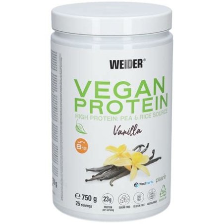 VAINILLA VEGAN PROTEIN WEIDER 750 G