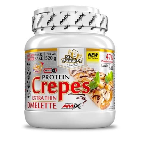 PROTEIN CREPES MR POPPERS AMIX SABOR CHOCOLATE