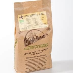 HARINA DE ESPELTA BLANCA 1KG. BIOARTESA