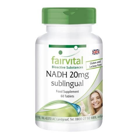 NADH 20 MG FAIRVITAL