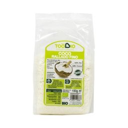COCO RALLADO FINO 150G TOOBIO