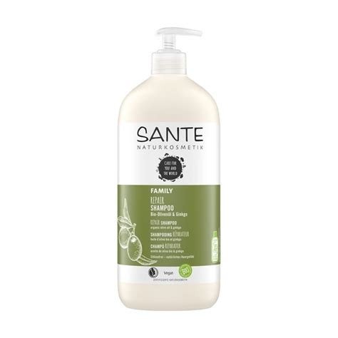 CHAMPU HIDRATANTE BIO GINKGO & OLIVA 950 ML SANTE