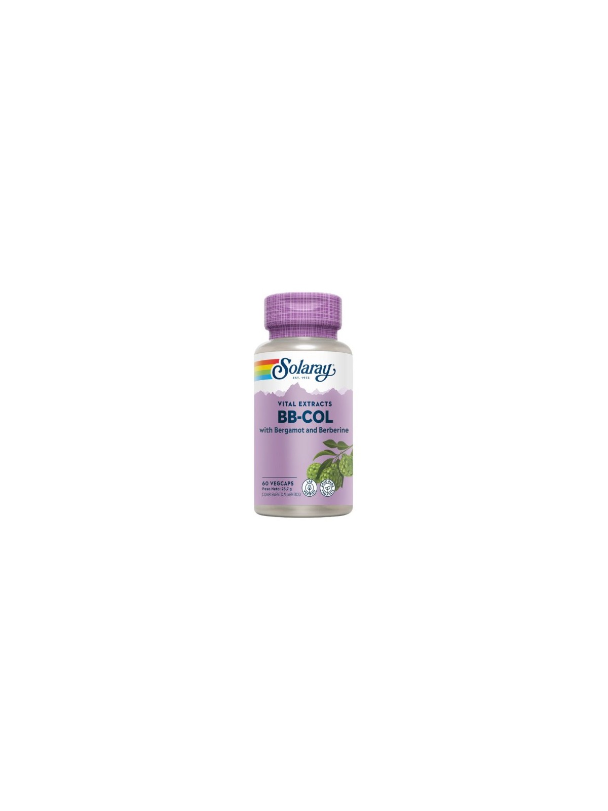 BB COL BERGAMOTA BERBERINA 60 CAPSULAS SOLARAY