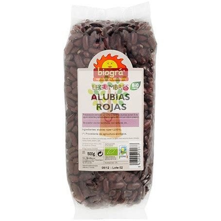ALUBIAS ROJAS 500 GR BIOGRA