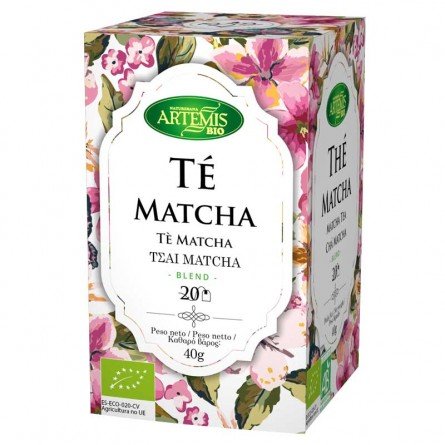 Té Matcha Bio Artemis 20 filtros