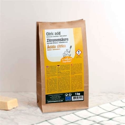 ACIDO CITRICO 1 KG LA DROGUERIE ECOLOGIQUE