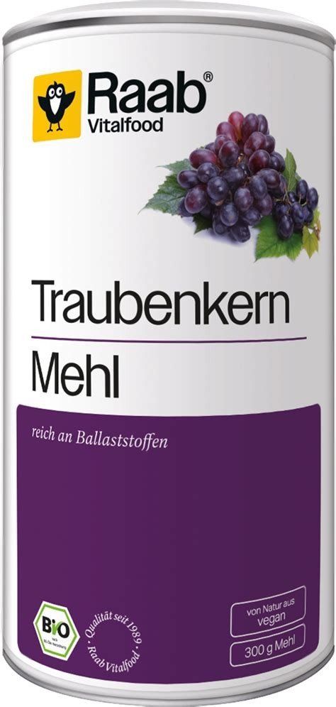 HARINA DE PEPITA DE UVA RAAB 300 G POLVO