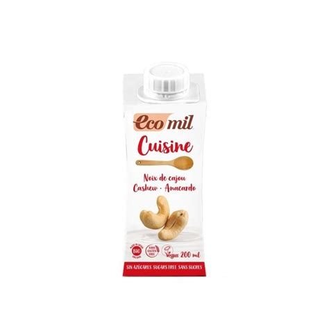 ECOMIL CUISINE ANACARDO 200ML ECOMIL