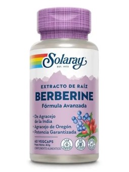 BERBERINE 60 CAPSULAS SOLARAY