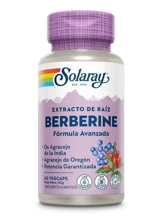 BERBERINE 60 CAPSULAS SOLARAY