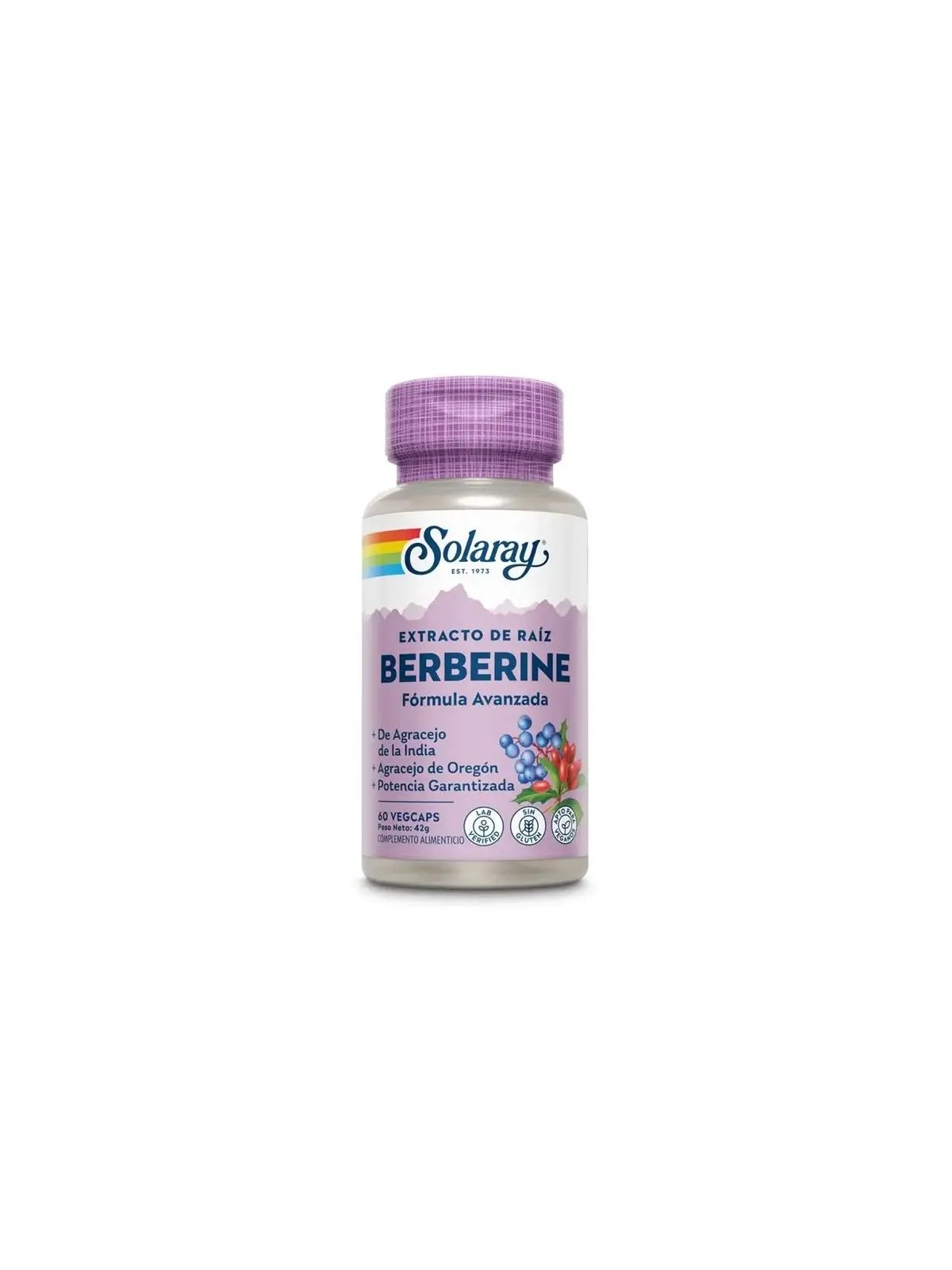 BERBERINE 60 CAPSULAS SOLARAY