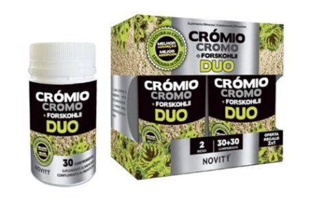 CROMO+FORSKOHLII DUO 30+30 NOVADIET