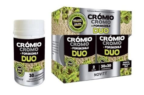 CROMO+FORSKOHLII DUO 30+30 NOVADIET
