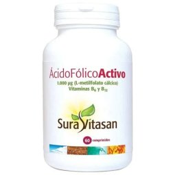 ACIDO FOLICO ACTIVO 60COMP SURA VITASAN