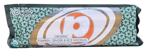TALLARINES ARROZ INTEGRAL JENGIBRE Y CALABAZA 250 GR KING SOBA