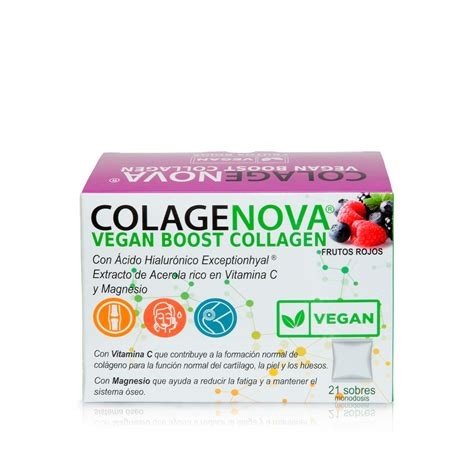 COLAGENOVA VEGAN BOOST FRUTOS 21 SOBRES