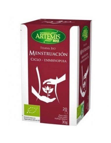 INFUSION MENSTRUACION TISANA BIO ARTEMIS 20FILTROS