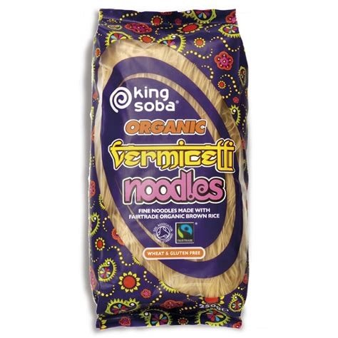 FIDEOS VERMICELLI INT BIO 250G KING SOBA