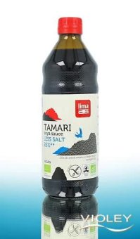 TAMARI 25% MENOS SAL SIN GLUTEN LIMA 500ML