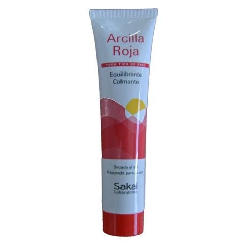 ARCILLA ROJA TUBO 100 GRS SAKAI