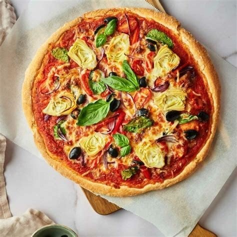 PIZZA VEGANA MEDITERRANEA