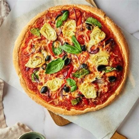 PIZZA VEGANA MEDITERRANEA