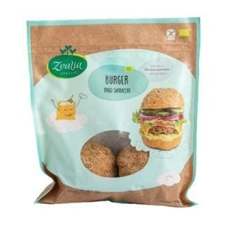 BURGUER TRIGO SARRACENO ECO 180 GRS ZEALIA
