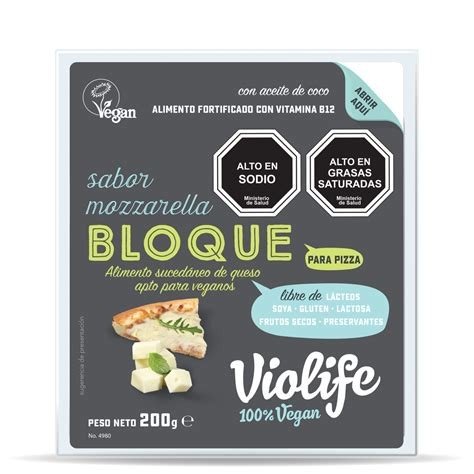 QUESO PIZZA VIOLIFE BIO 200GR