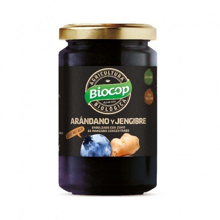 Compota Arándanos Jengibre Biocop 280g